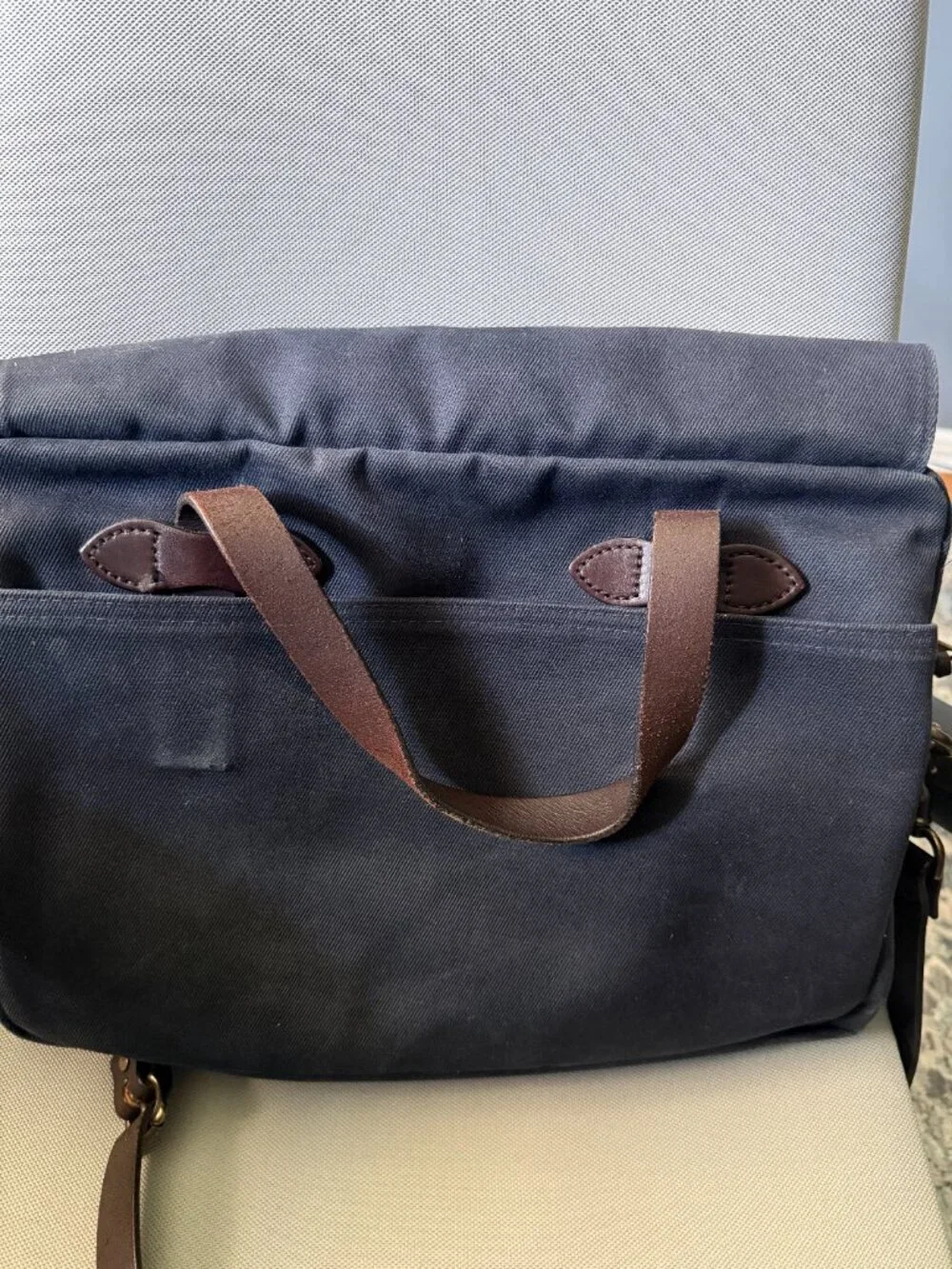 Filson Rugged Twill Briefcase Navy